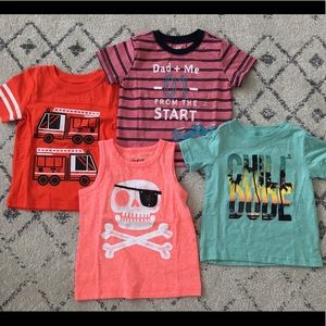 Baby Boy Toddler Shirt Tank Top Lot 18 Months